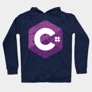 Vintage C#/ C Sharp Logo Hoodie